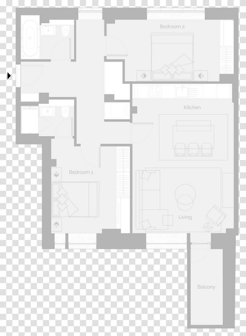 Floor Plan, Diagram, Plot Transparent Png