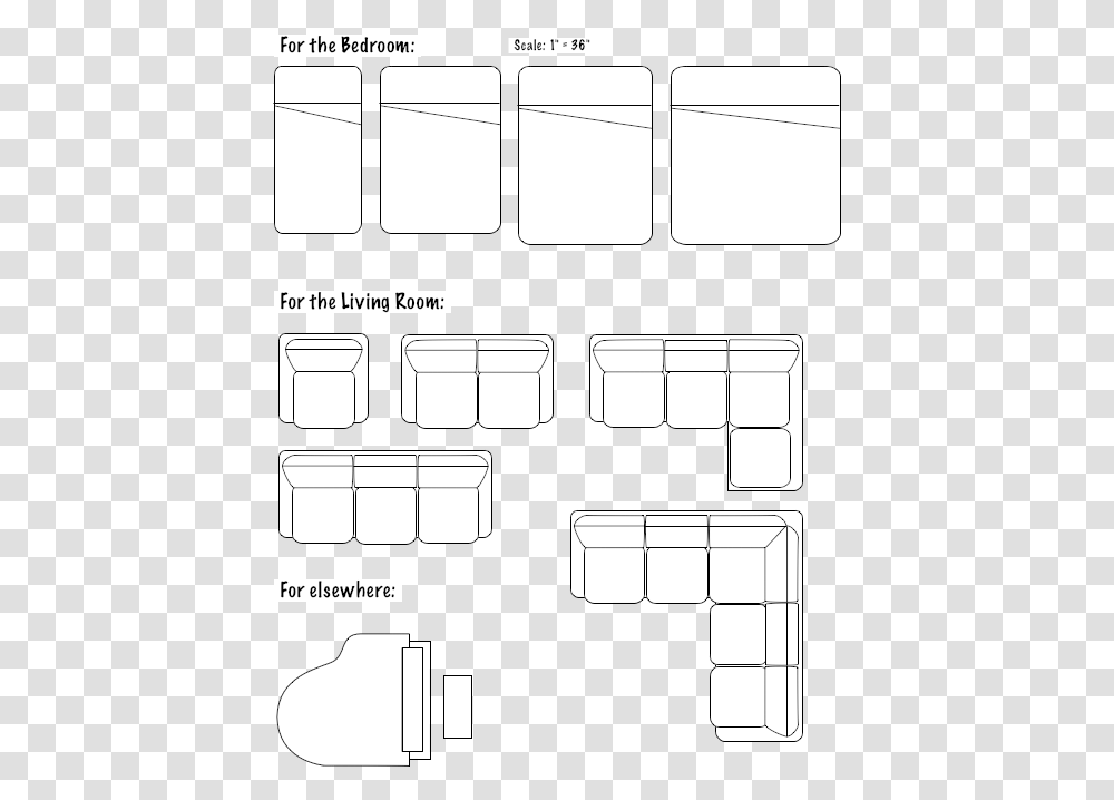 Floor Plan Furniture Symbols Furniture Floor Plan, Number, Diagram, Plot Transparent Png
