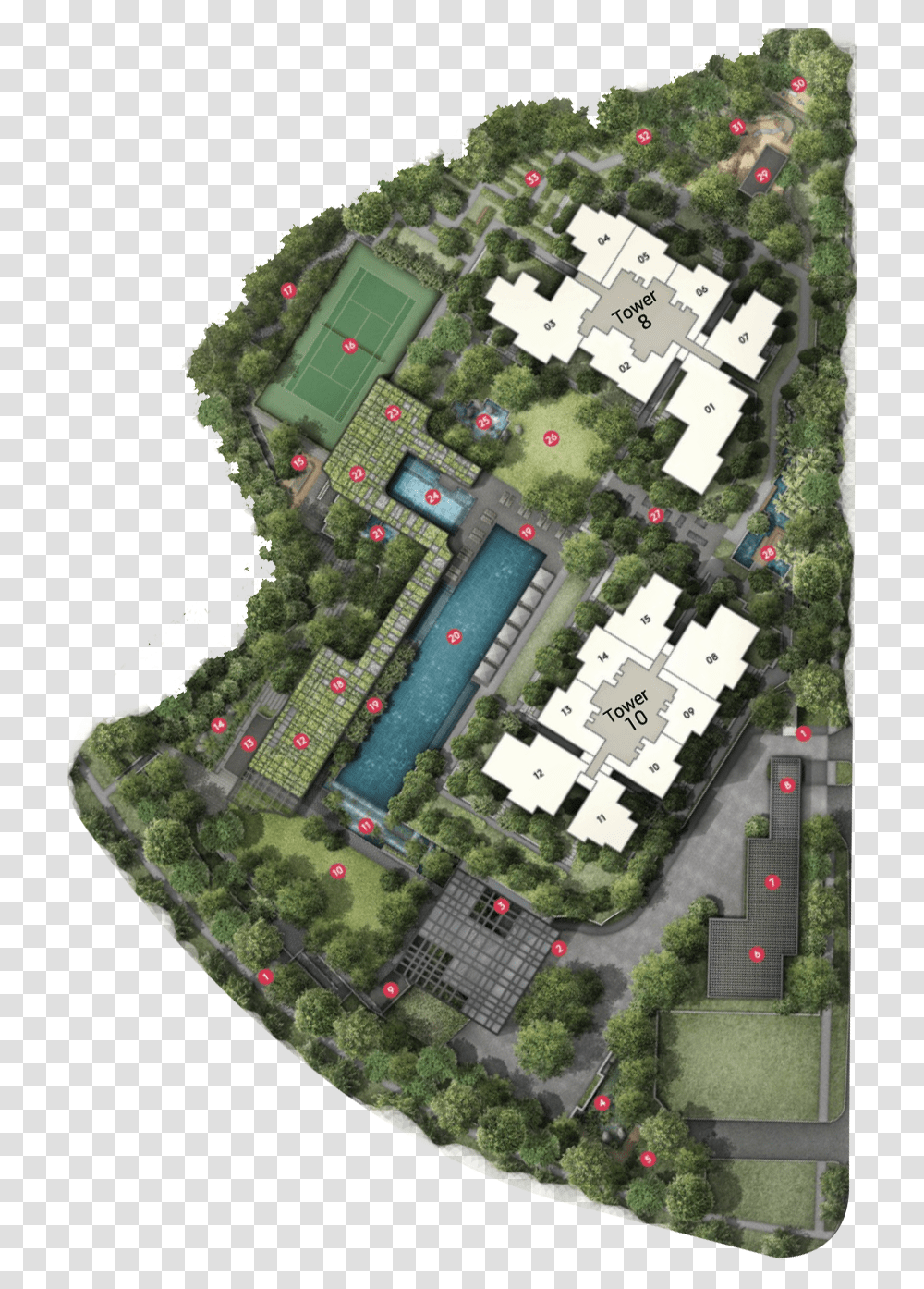 Floor Plan, Neighborhood, Urban, Building, Landscape Transparent Png