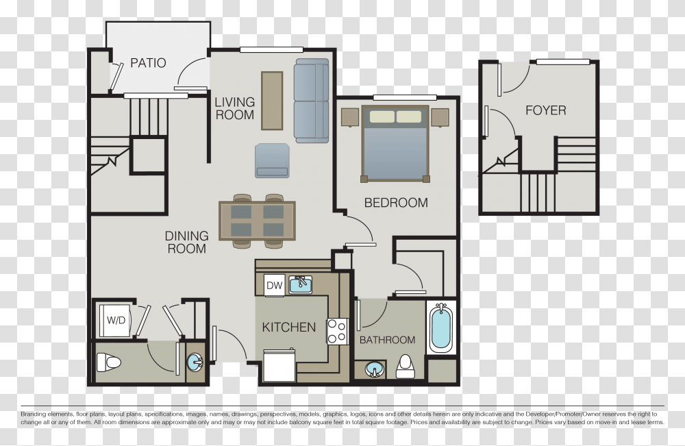 Floor Plans & Pricing Mio Apartments For Rent Vertical, Diagram, Plot Transparent Png