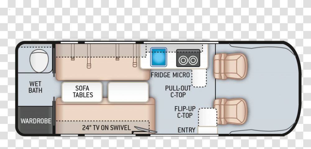 Floorplan Thor Motor Coach Sequence, Mobile Phone, Electronics, Cell Phone Transparent Png