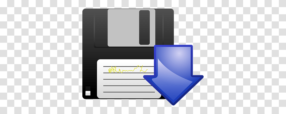 Floppy Text, Label, Electronics, Computer Transparent Png