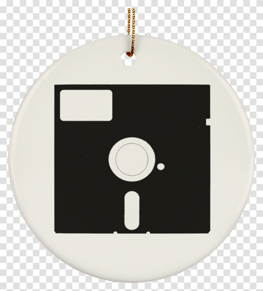 Floppy Disk Ceramic Ornament By Singular Gear Floppy Disk, Text, Dvd, Symbol, Pendant Transparent Png