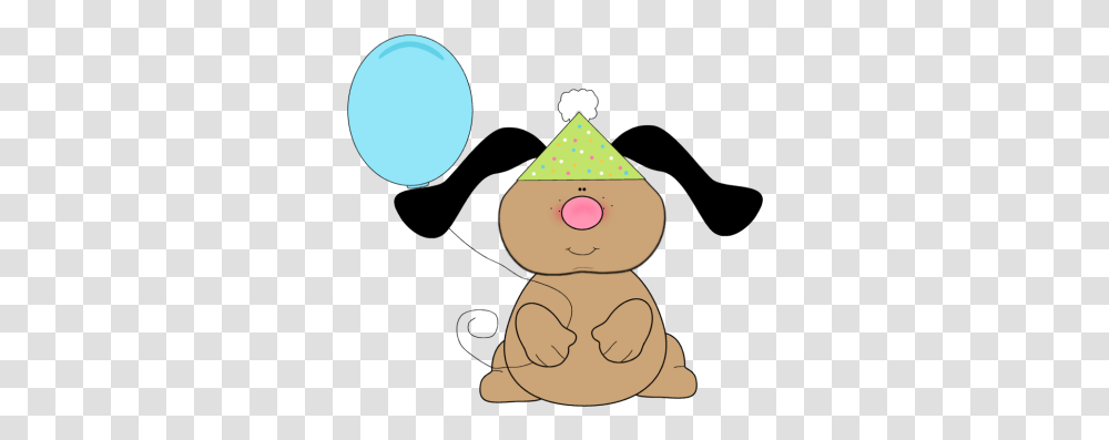 Floppy Dog Birthday Clip Art Dog Birthday Clipart Full Cute Clip Art Birthday, Clothing, Apparel, Snowman, Winter Transparent Png