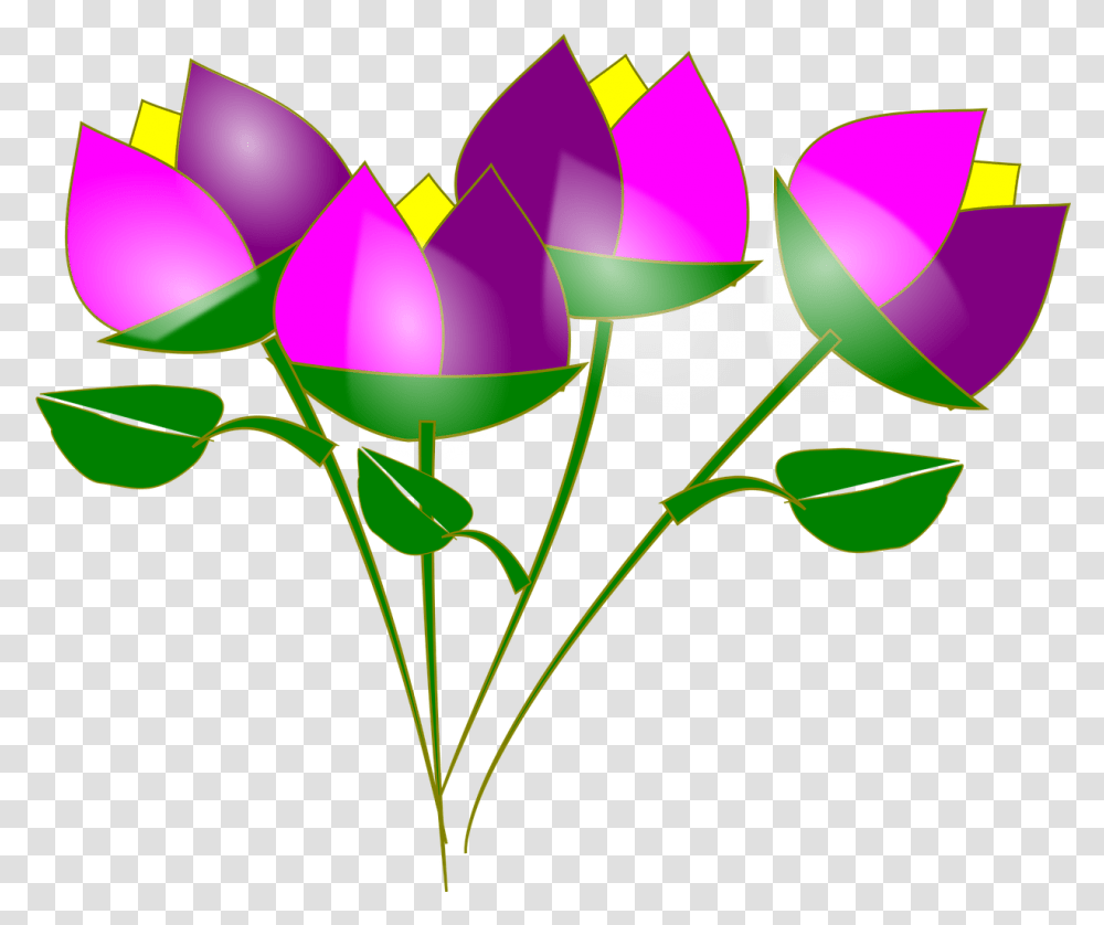 Flor Cartoon, Plant, Rose, Flower, Blossom Transparent Png