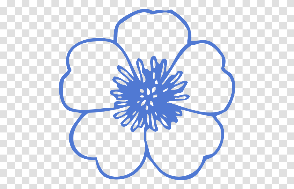 Flor Certa Blue Clip Art, Plant, Flower, Blossom, Anemone Transparent Png