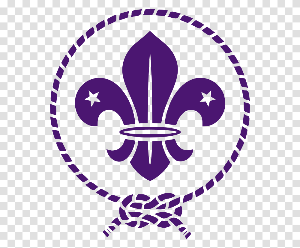 Flor De Lis Scout, Emblem, Stencil, Logo Transparent Png