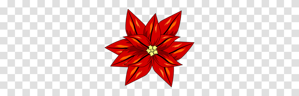 Flor De Navidad Clip Art, Dahlia, Flower, Plant, Blossom Transparent Png