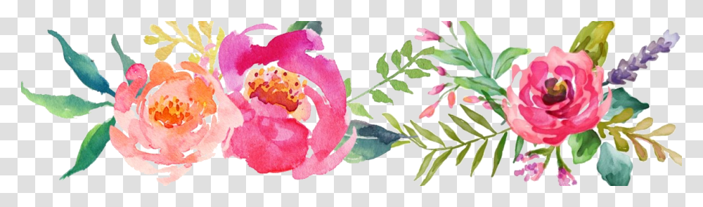 Flor Watercolor Download Background Flower Watercolor, Plant, Petal, Hibiscus, Leaf Transparent Png