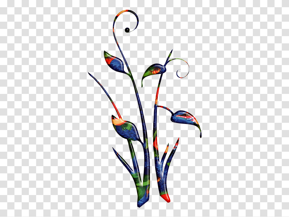 Flora Abstract Scrolls Batik Design Multi Color Scroll Flower Clip Art, Adventure, Leisure Activities, Pattern Transparent Png