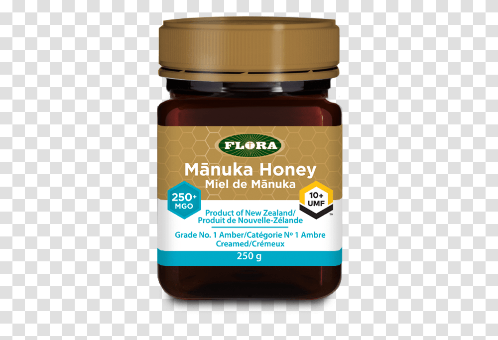 Flora Manuka Honey, Food, Jam, Label Transparent Png