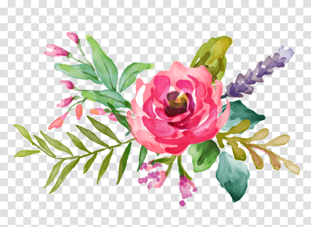 Floral Background Background Watercolor Flower Clipart, Plant, Floral Design, Pattern, Graphics Transparent Png