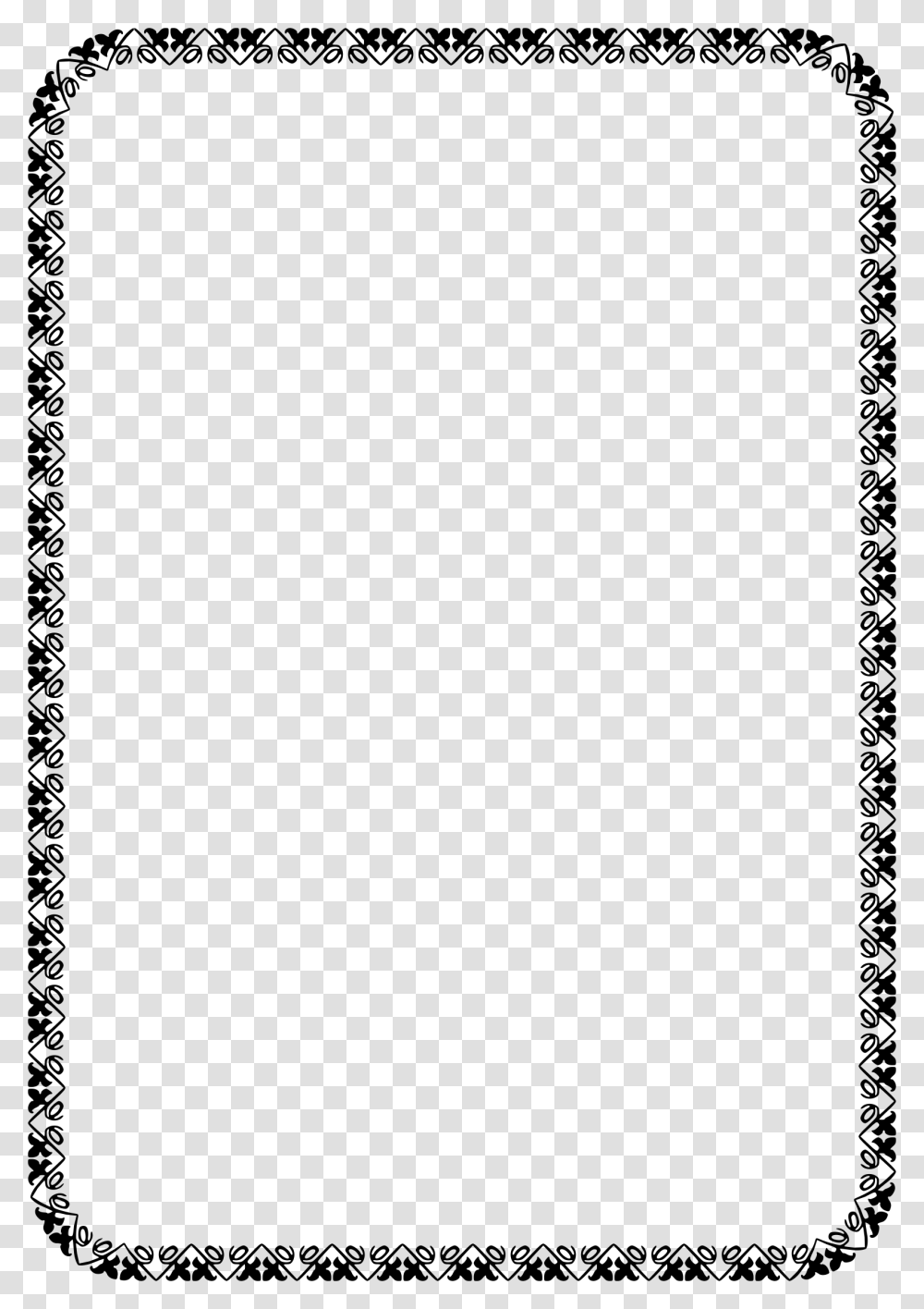 Floral Border, Gray, World Of Warcraft Transparent Png