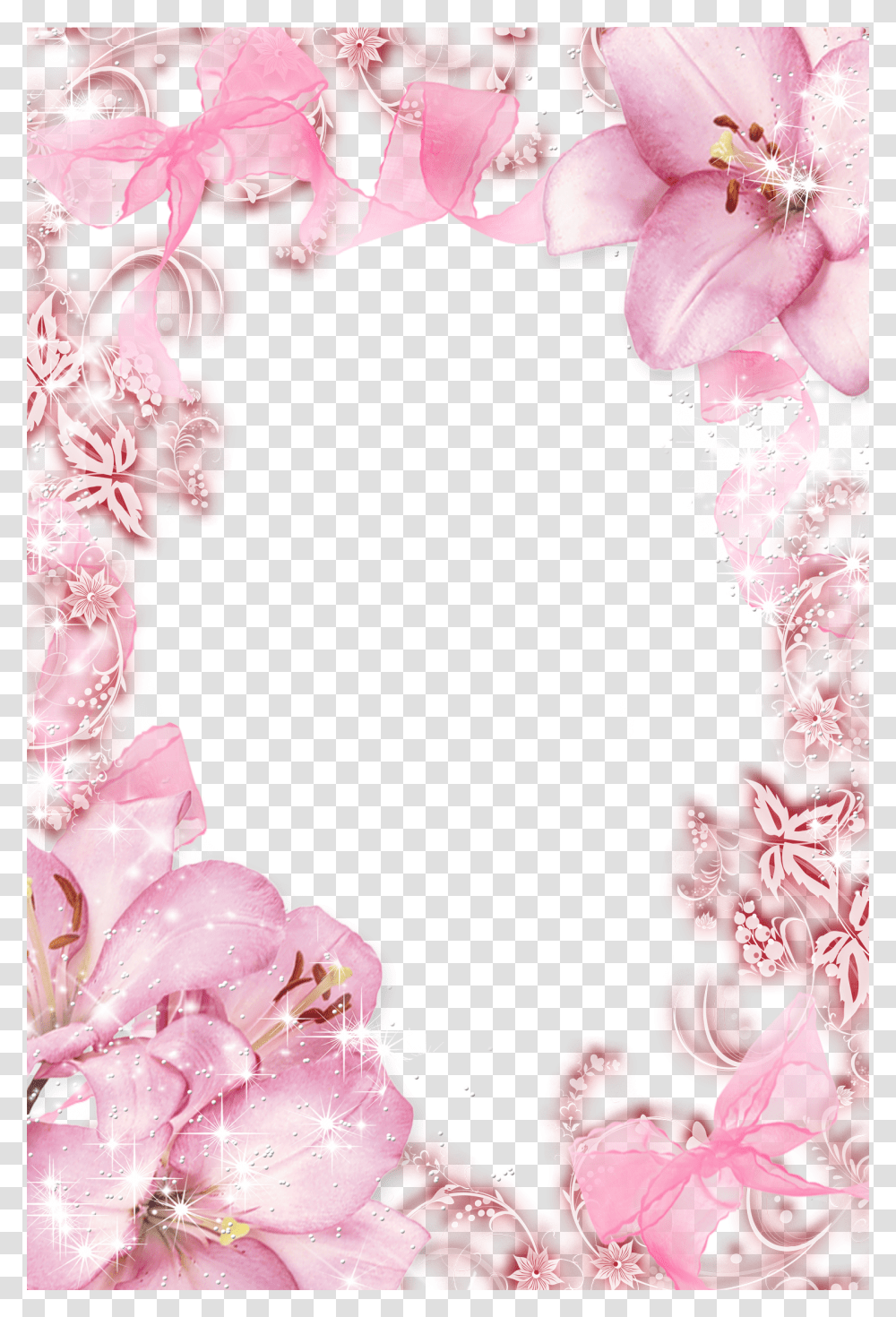 Floral Border Transparent Png