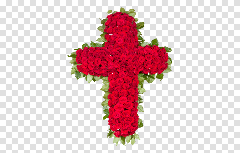 Floral Cross White And Red, Plant, Flower, Blossom Transparent Png