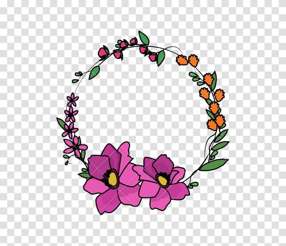 Floral Crown, Floral Design, Pattern Transparent Png