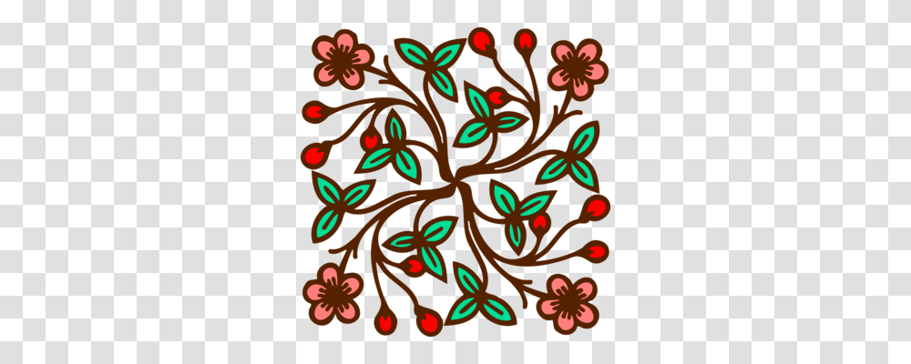 Floral Design Cut Flowers Decorative Arts, Pattern, Rug Transparent Png