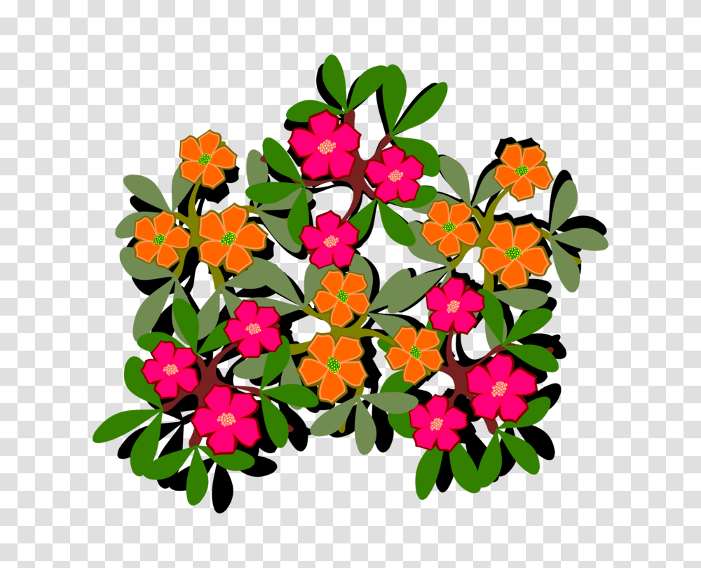 Floral Design Cut Flowers Plant Drawing, Pattern Transparent Png