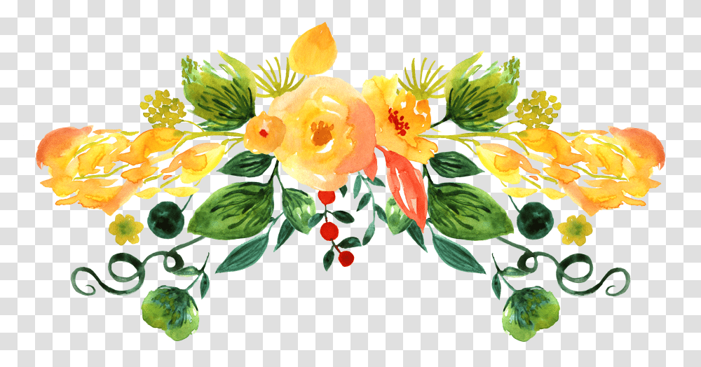 Floral Design Dibujo Flores Watercolor 3600x2192 Watercolor Flower Transparent Png
