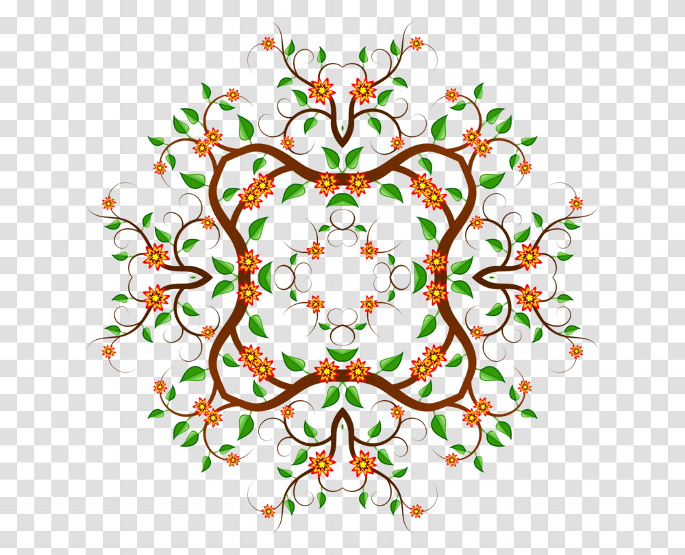 Floral Design Drawing Flower Visual Arts Motif, Pattern, Ornament, Fractal, Rug Transparent Png