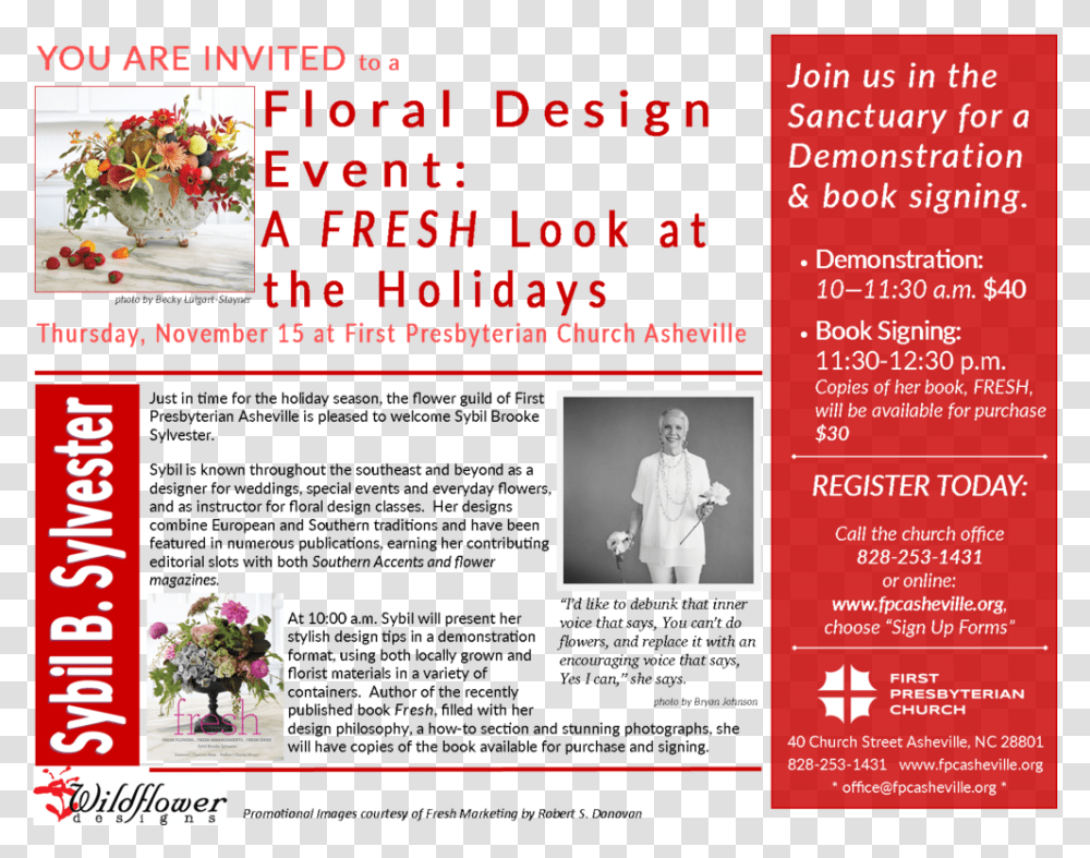 Floral Design Event Floral Design, Person, Plant, Poster, Advertisement Transparent Png
