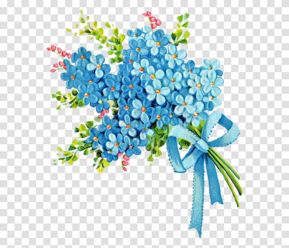 Floral Design Flower Bouquet Clip Art Cut Flowers Blue Bouquet, Plant, Blossom, Pattern Transparent Png