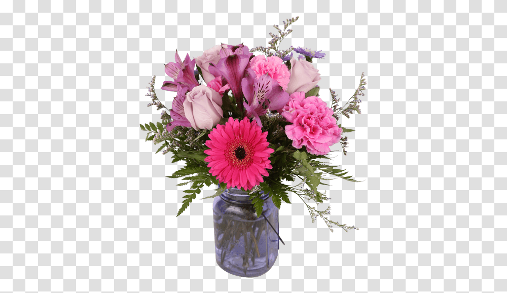Floral Design Flower Bouquet Pink For Valentines Day Vase, Plant, Blossom, Flower Arrangement, Pattern Transparent Png