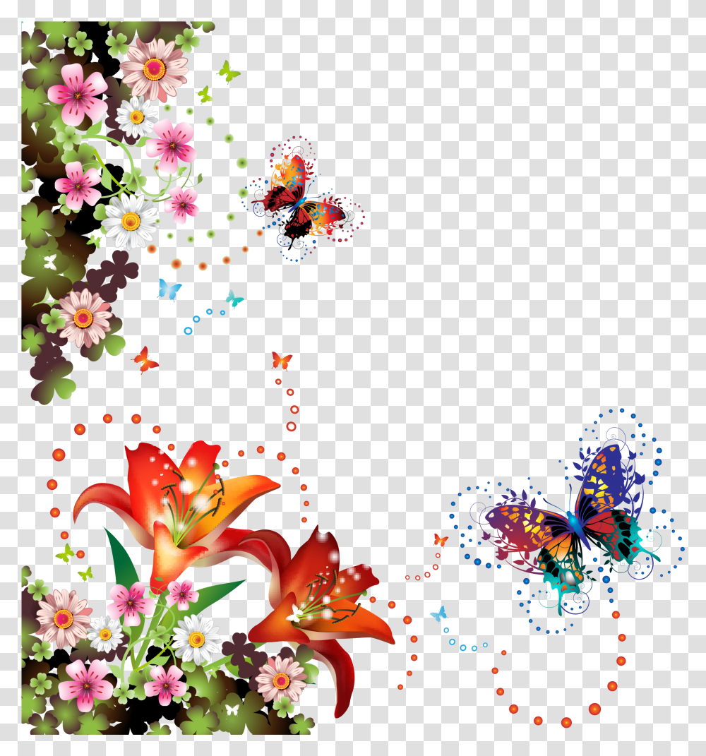 Floral Design Frame, Pattern, Plant Transparent Png