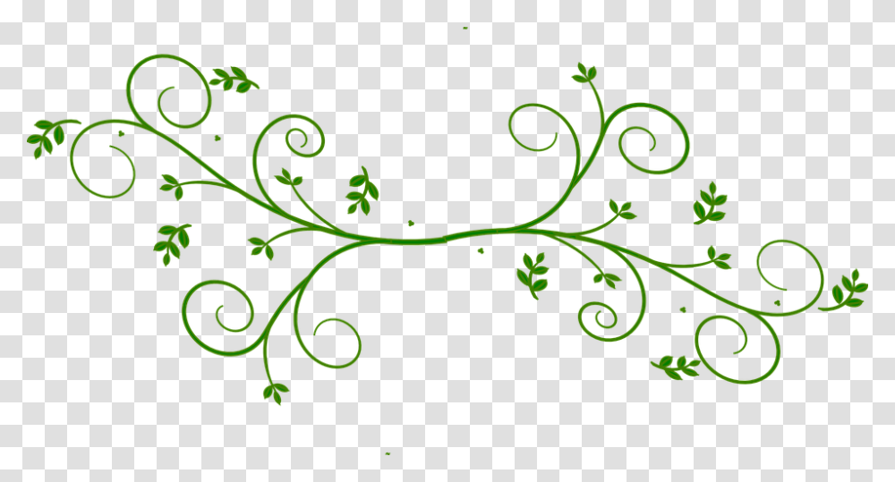 Floral Design Green Leaves Beautiful Ornament Clip Art, Pattern Transparent Png