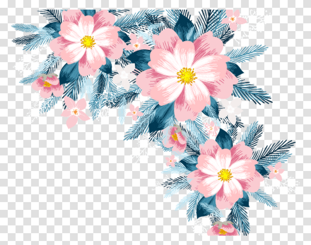 Floral Design Pineapple Cake Flower Vector Flowers Flower Vector Background, Pattern, Plant Transparent Png