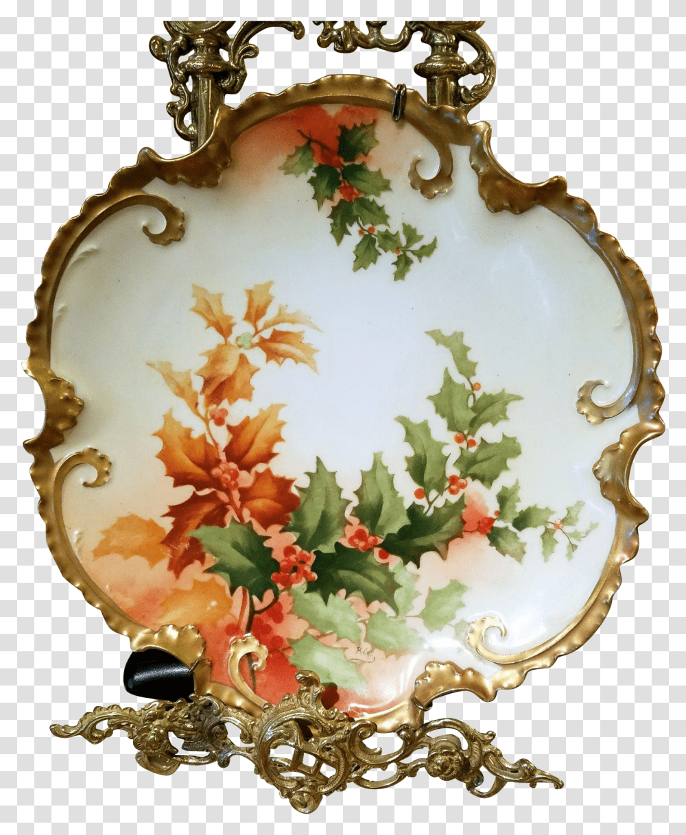 Floral Design, Porcelain, Pottery, Birthday Cake Transparent Png