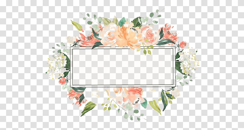 Floral Frame Clipart Watercolor Floral Frame, Floral Design, Pattern, Wedding Cake Transparent Png