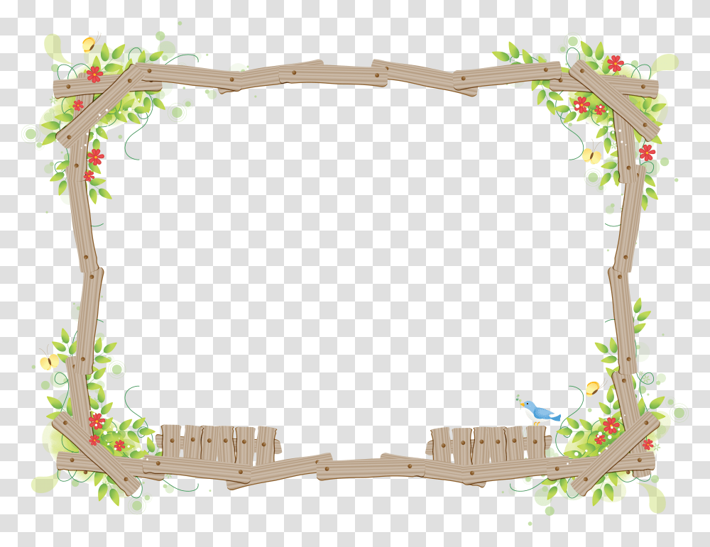 Floral Frame, Construction Crane, Accessories, Wreath Transparent Png