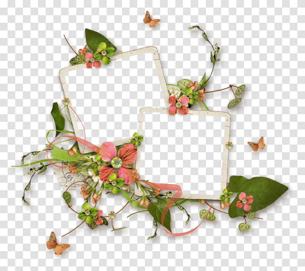 Floral Frame, Flower, Wedding Cake, Diagram Transparent Png