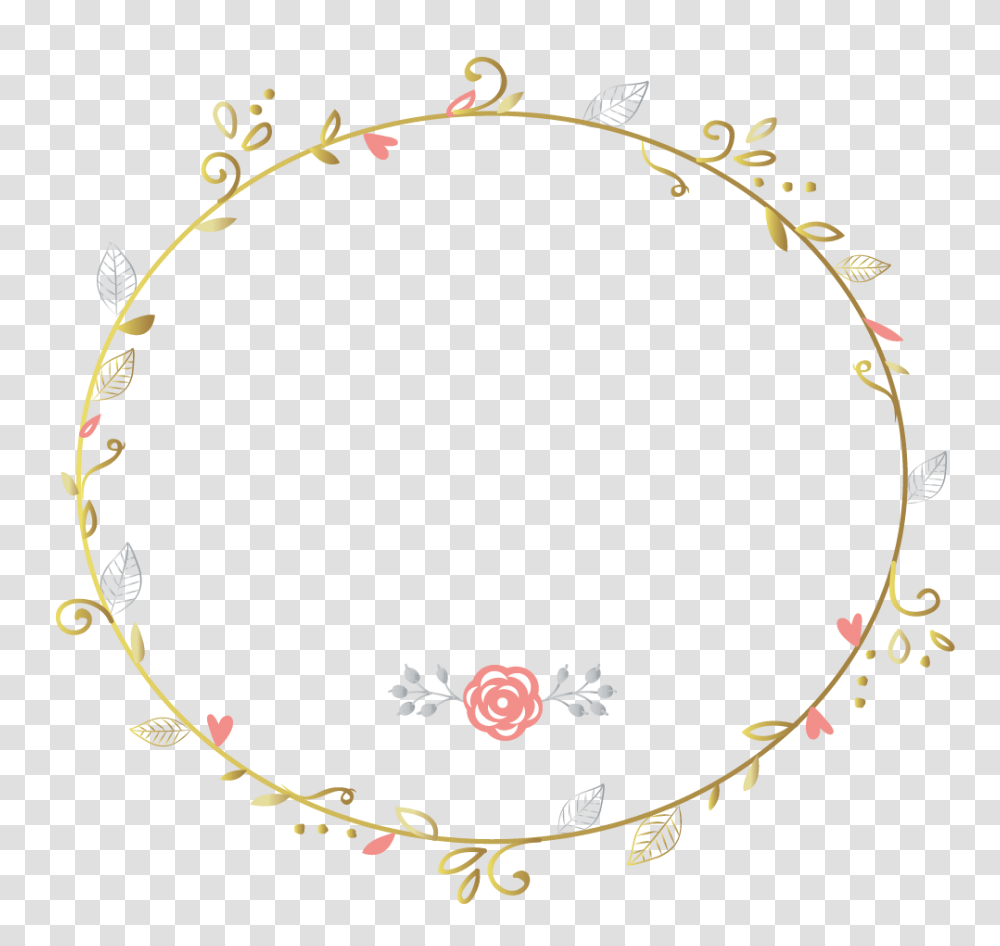 Floral Frame, Flower, Bracelet, Jewelry, Accessories Transparent Png