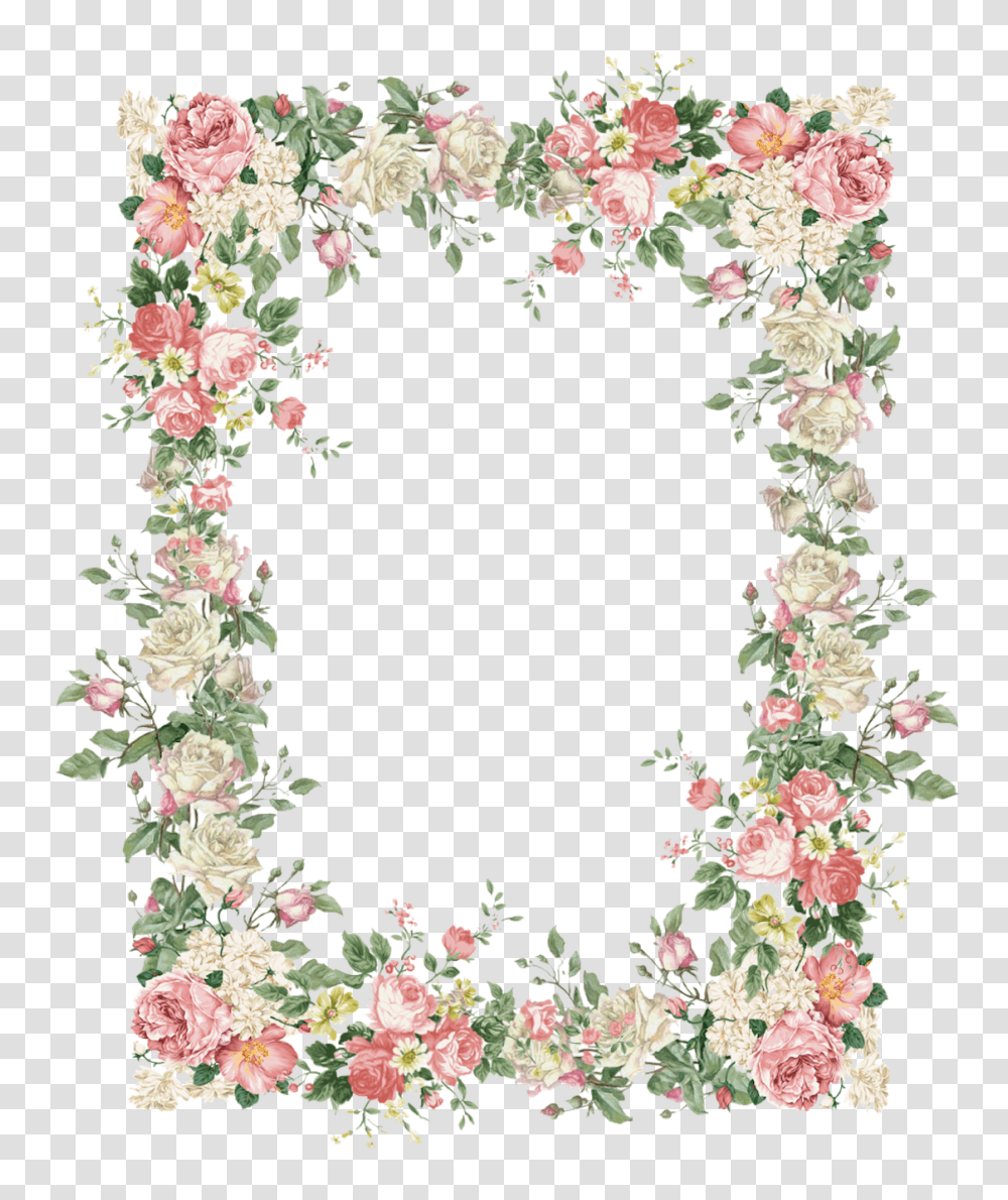 Floral Frame, Flower, Floral Design, Pattern Transparent Png