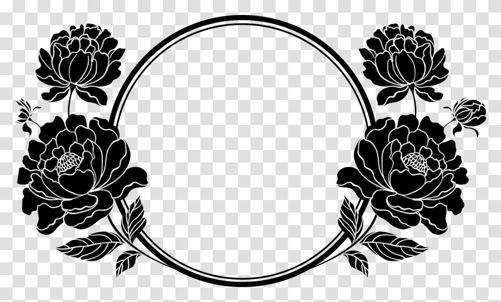 Floral Frame, Flower, Floral Design, Pattern Transparent Png