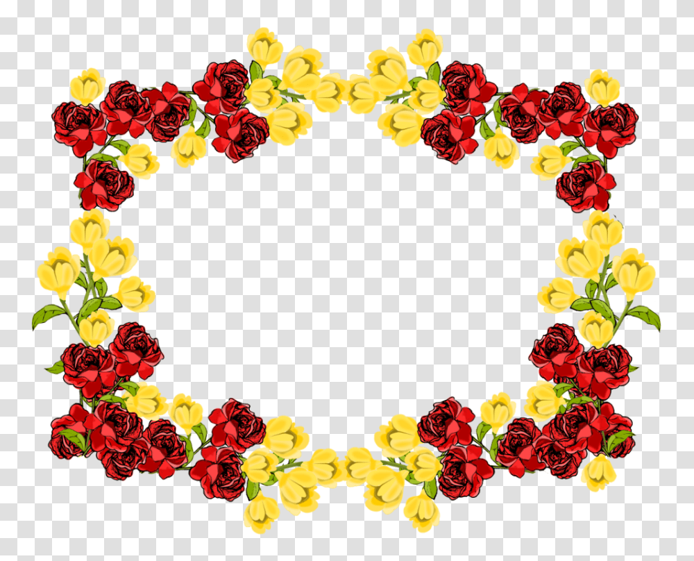 Floral Frame, Flower, Floral Design, Pattern Transparent Png