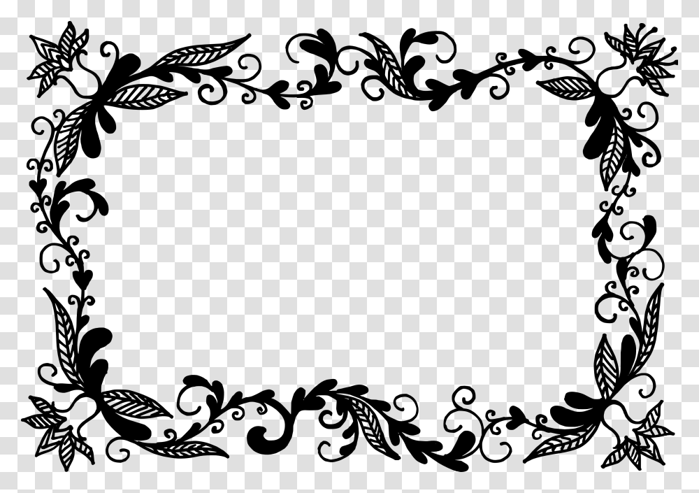 Floral Frame, Flower, Floral Design Transparent Png