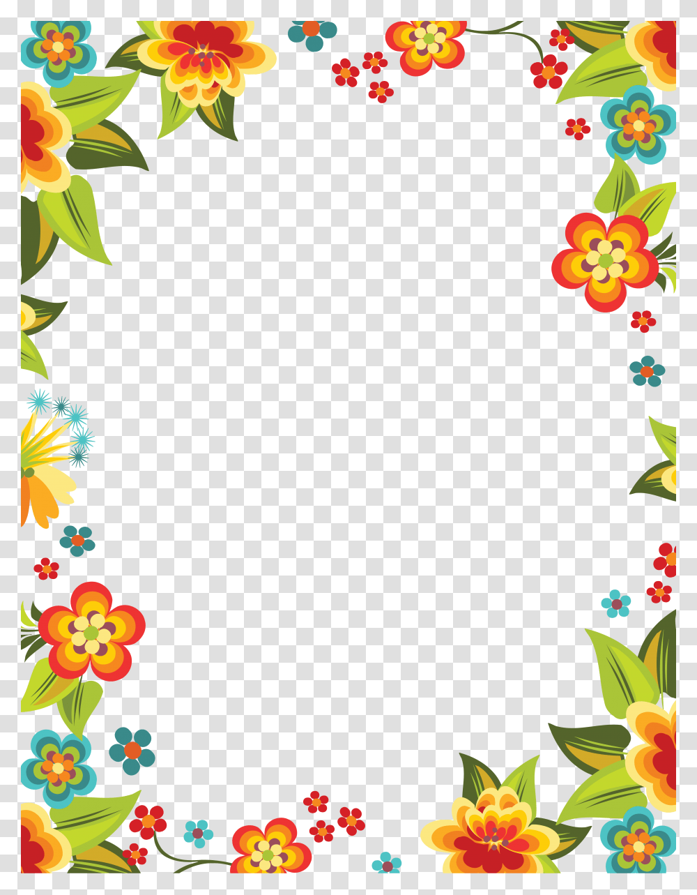 Floral Frame, Flower, Floral Design Transparent Png