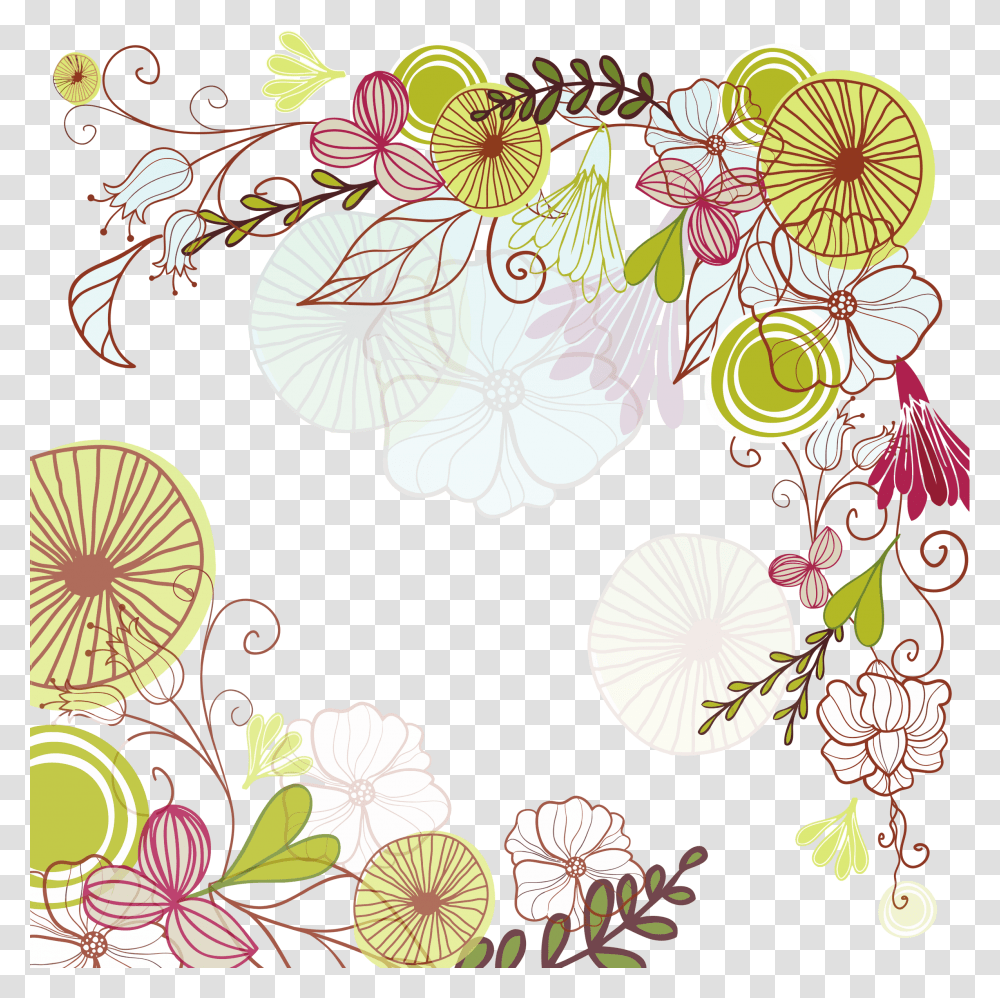 Floral Frame, Flower, Floral Design Transparent Png