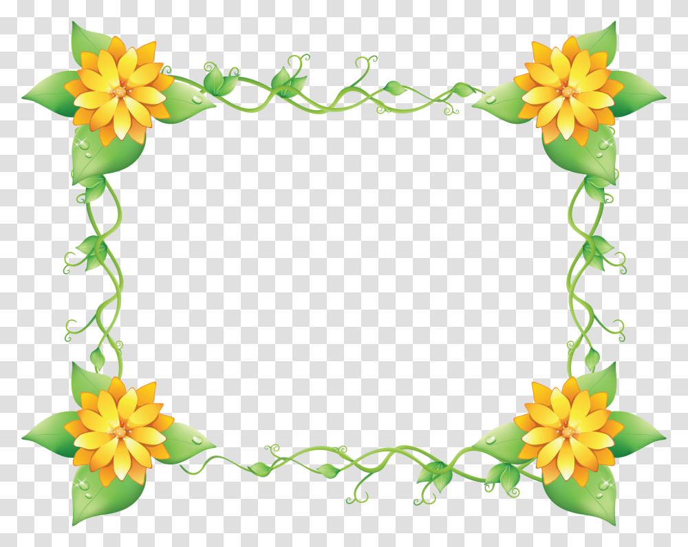 Floral Frame, Flower, Floral Design Transparent Png