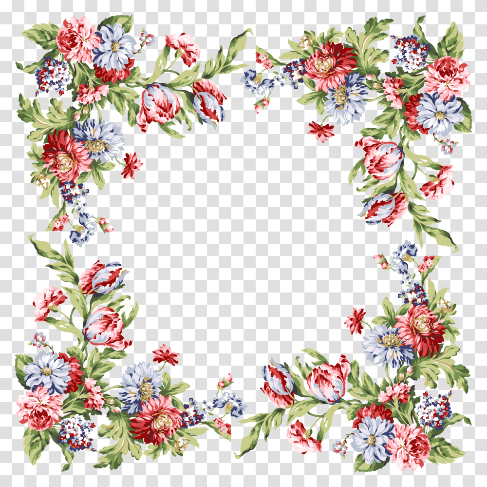 Floral Frame, Flower, Floral Design Transparent Png