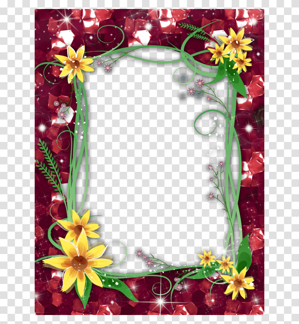 Floral Frame, Flower, Floral Design Transparent Png