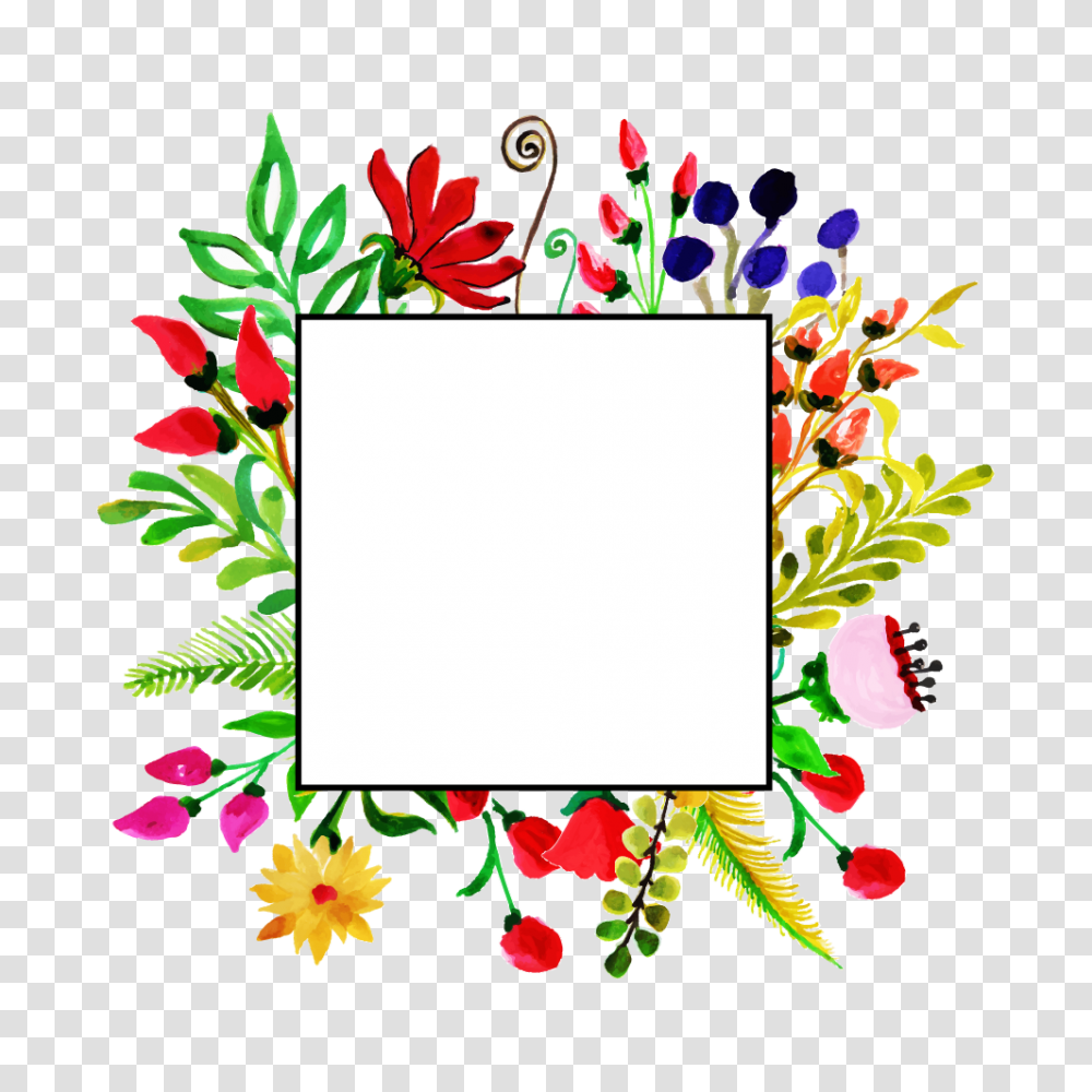 Floral Frame, Flower, Floral Design Transparent Png