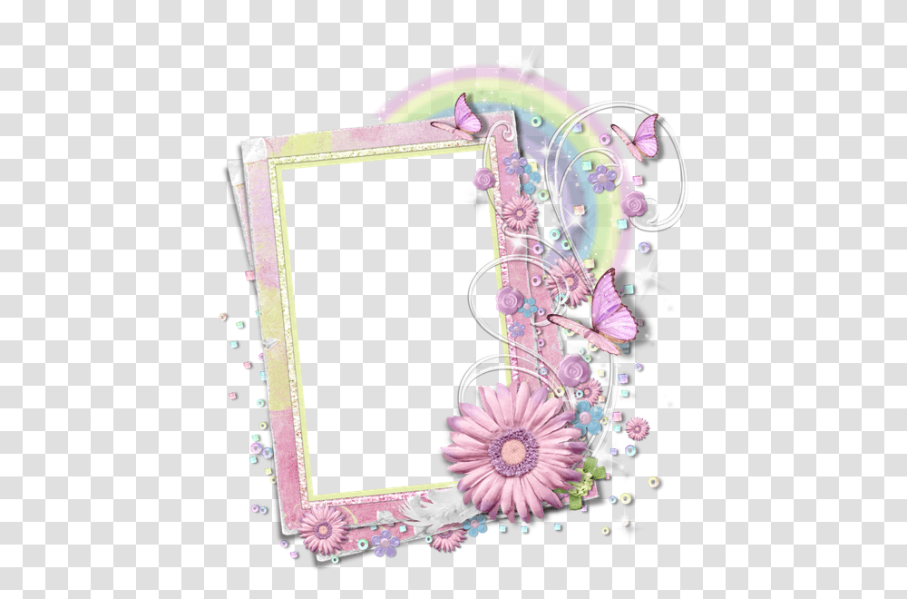 Floral Frame, Flower, Pattern Transparent Png