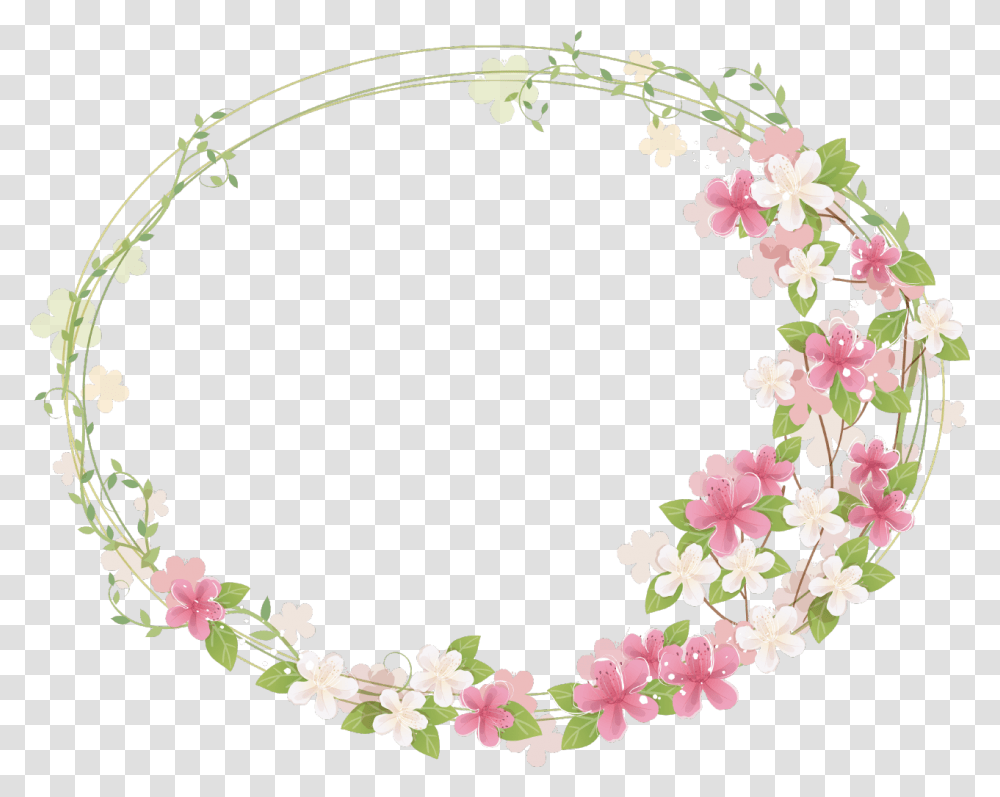Floral Frame, Flower, Plant, Construction Crane, Blossom Transparent Png
