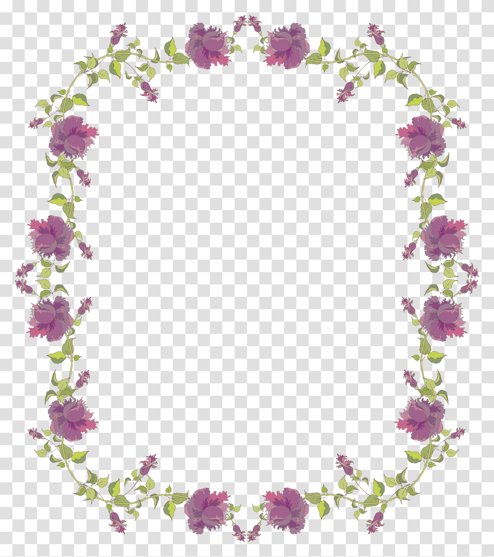 Floral Frame, Flower, Rug, Plant, Blossom Transparent Png