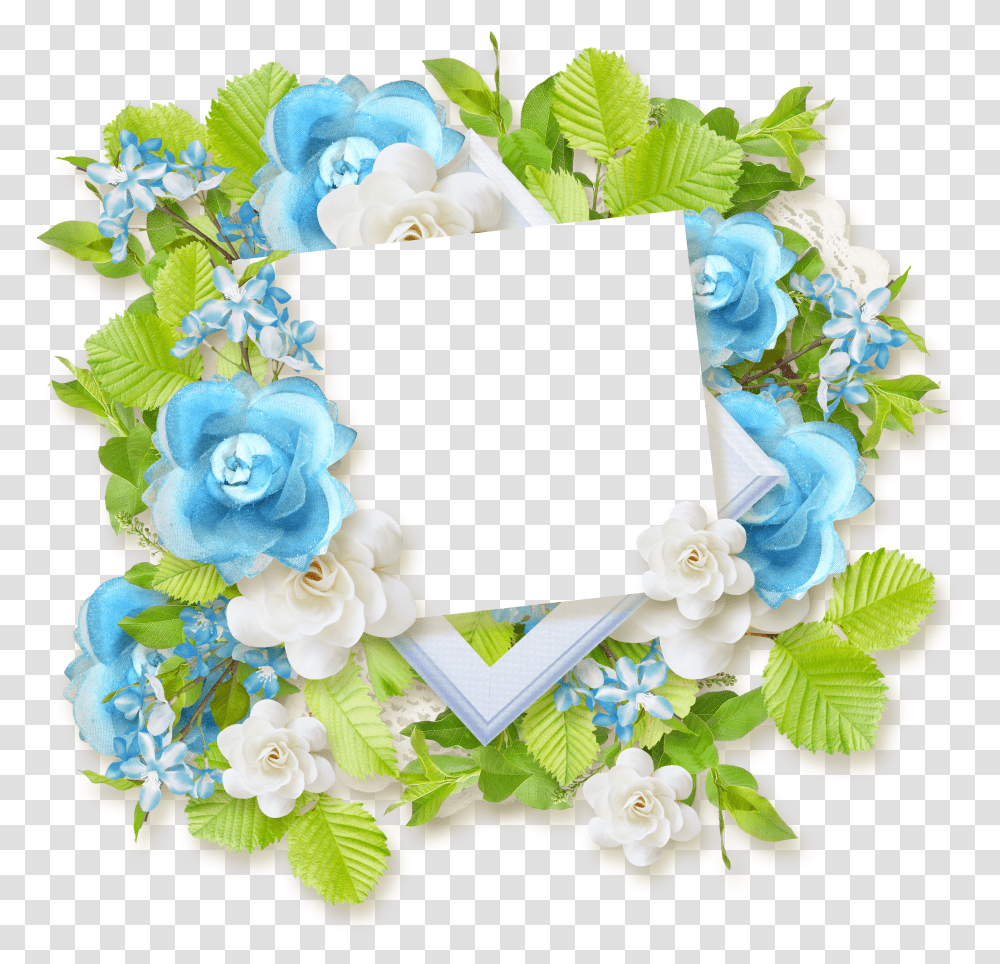 Floral Frame, Flower Transparent Png