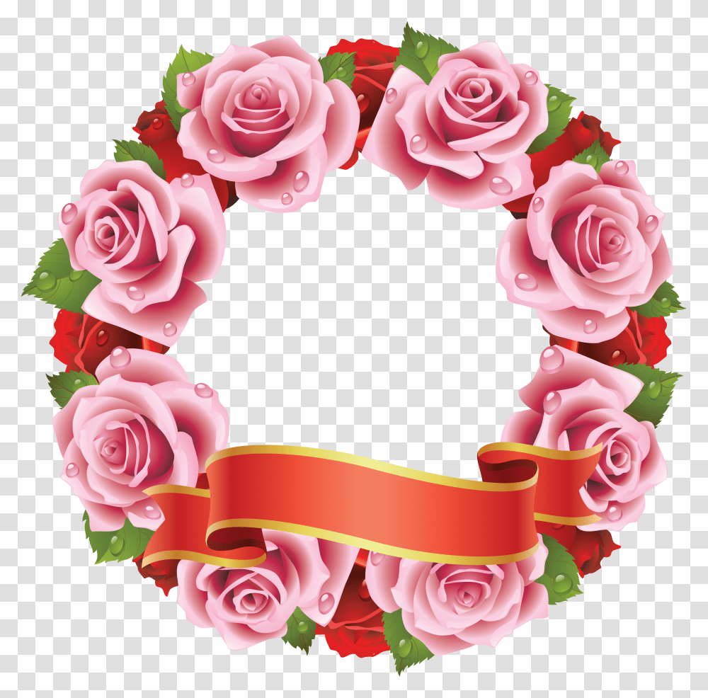 Floral Frame, Flower Transparent Png